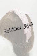 m petit by misako / AMレースカチューシャ  ピンク H-25-04-18-1005-LO-AC-NS-ZH