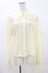 BABY,THE STARS SHINE BRIGHT / 後ろピンタックシフォンブラウス Free アイボリー H-25-04-18-1043-BA-BL-NS-ZH