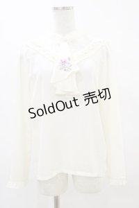 axes femme / コスモス刺繍ブラウスプルオーバー Free アイボリー H-25-04-18-1044-AX-BL-NS-ZH