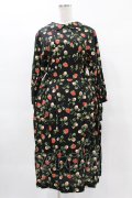 Jane Marple / Fortune gardeｎ side ribbon dress M ブラック H-25-04-18-008-JM-OP-ET-ZH