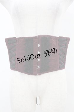 画像1: ATELIER PIERROT / -Blooming Rose- ショートコルセット 2 ボルドー H-25-04-18-002-EL-ZA-KB-ZH