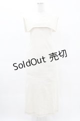 merry jenny / 配色ステッチセーラーワンピース  アイボリー H-25-04-18-012-LO-OP-KB-ZH