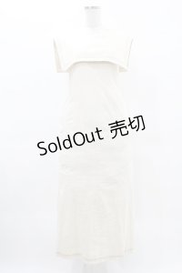 merry jenny / 配色ステッチセーラーワンピース  アイボリー H-25-04-18-012-LO-OP-KB-ZH