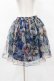画像1: Jane Marple Dans Le Salon / フラワーチュチュスカート M ネイビー H-25-04-18-026-JM-SK-ET-ZH (1)