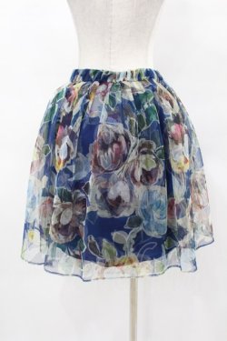 画像2: Jane Marple Dans Le Salon / フラワーチュチュスカート M ネイビー H-25-04-18-026-JM-SK-ET-ZH
