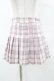 画像1: TRAVAS TOKYO / Check pleated skirt  ラベンダーピンク H-25-04-18-028-PU-SK-KB-ZH (1)