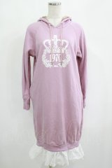 MILK / クラウンパーカーDress  ピンク H-25-04-19-034-ML-OP-KB-ZH