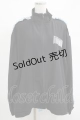 NieR Clothing / レースフリルジャージ  ブラック×サックス H-25-04-19-037-PU-TO-KB-ZH