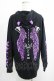 画像3: NieR Clothing / ツノフードプルパーカー  黒×紫 H-25-04-19-040-PU-TO-KB-ZH (3)