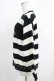 画像2: Candy Stripper / HIDE BUNNY BORDER KNIT  ホワイト×ブラック H-25-04-19-042-PU-TO-KB-ZT103 (2)