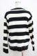 画像3: Candy Stripper / HIDE BUNNY BORDER KNIT  ホワイト×ブラック H-25-04-19-042-PU-TO-KB-ZT103 (3)