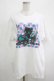 画像1: NieR Clothing / プリントCOTTON CUTSEW XL 白 H-25-04-19-054-PU-TO-KB-ZH (1)
