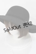 axes femme / 蝶チャーム付キャペリンハット  ブラック H-25-04-19-1001-AX-AC-NS-ZH
