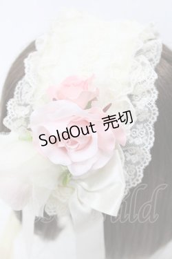 画像2: Angelic Pretty / Eternal Roseヘッドドレス  アイボリー H-25-04-19-1004-AP-AC-NS-ZH