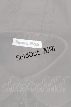 画像3: Innocent World / チュールレースプレーンブラウス S ブラウン H-25-04-19-1038-IW-BL-NS-ZH