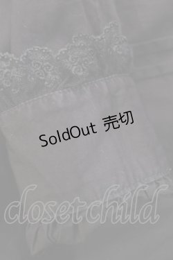 画像4: Innocent World / チュールレースプレーンブラウス S ブラウン H-25-04-19-1038-IW-BL-NS-ZH