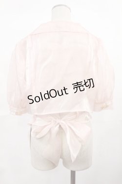 画像2: Melt the lady / シースルーショートトレンチトップス Free ピンク H-25-04-19-1041-PU-BL-NS-ZH