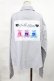 画像2: Ank Rouge / バックプリントゆるシャツ M グレー H-25-04-19-1042-CA-BL-NS-ZH (2)