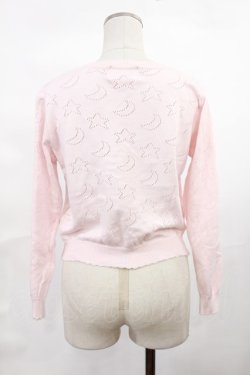 画像2: Nile Perch / 透かしカーディガン Free ピンク H-25-04-19-1045-LO-TO-NS-ZH