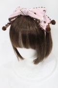Angelic Pretty / なかよしジンジャークッキーカチューシャ  ピンク H-25-04-19-1006-AP-AC-NS-ZH