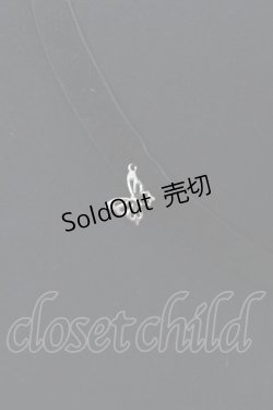 画像2: axes femme / 蝶チャーム付キャペリンハット  ブラック H-25-04-19-1001-AX-AC-NS-ZH