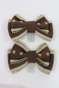 Angelic Pretty / British Starコーム  ブラウン H-25-04-19-1016-AP-AC-NS-ZH