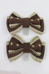 Angelic Pretty / British Starコーム  ブラウン H-25-04-19-1016-AP-AC-NS-ZH