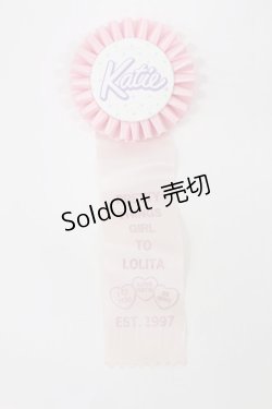 画像1: Katie / ロゼットブローチ  ピンク H-25-04-19-1020-LO-ZA-NS-ZH