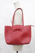 m petit by misako / AMリボントートバッグ  レッド H-25-04-19-1027-LO-BG-YZ-ZH