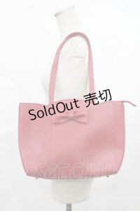 m petit by misako / AMリボントートバッグ  レッド H-25-04-19-1027-LO-BG-YZ-ZH
