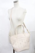 m petit by misako / AMハナパンチング2WAYバッグ  アイボリー H-25-04-19-1028-LO-BG-NS-ZH