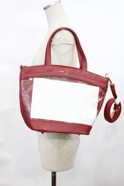 画像2: m petit by misako / AMハナパンチング2WAYバッグ  レッド H-25-04-19-1029-LO-BG-NS-ZH