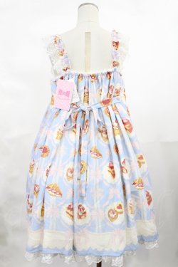画像3: Angelic Pretty / Sweet Bakeryジャンパースカート F サックス H-25-04-19-1030-AP-OP-NS-ZH