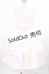 Angelic Pretty / TOY FANTASYジャンパースカート Free オフ H-25-04-19-1031-AP-OP-NS-ZH