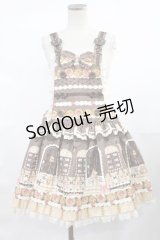 Angelic Pretty / Sweet Cream Houseサロペット F チョコレート H-25-04-19-1035-AP-OP-NS-ZH