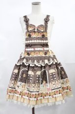 画像1: Angelic Pretty / Sweet Cream Houseサロペット F チョコレート H-25-04-19-1035-AP-OP-NS-ZH (1)