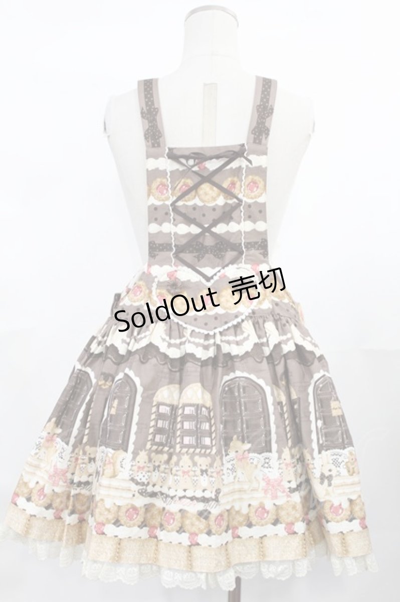 画像3: Angelic Pretty / Sweet Cream Houseサロペット F チョコレート H-25-04-19-1035-AP-OP-NS-ZH (3)