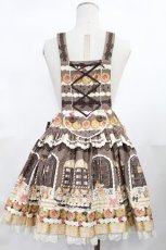 画像3: Angelic Pretty / Sweet Cream Houseサロペット F チョコレート H-25-04-19-1035-AP-OP-NS-ZH (3)