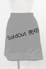 Ank Rouge / スカラップフラップ台形スカート M ブラック H-25-04-19-1036-CA-SK-NS-ZH