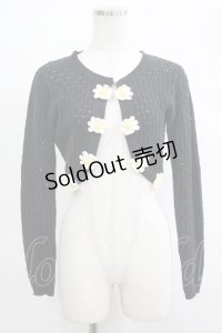 MILK / マーガレットボレロ  ブラック H-25-04-19-061-ML-TO-KB-ZH