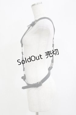 画像2: KILL STAR / Alexis PentaGram Harness  黒 H-25-04-19-068-SL-ZA-KB-ZH