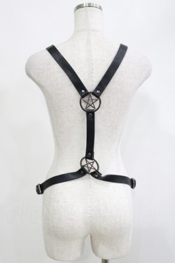 画像3: KILL STAR / Alexis PentaGram Harness  黒 H-25-04-19-068-SL-ZA-KB-ZH