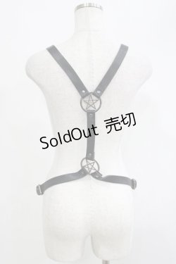 画像3: KILL STAR / Alexis PentaGram Harness  黒 H-25-04-19-068-SL-ZA-KB-ZH