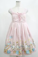 Emily Temple cute / BUNNY BOXキャミソールワンピース  ピンク H-25-04-19-008-ET-OP-KB-ZH