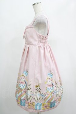 画像2: Emily Temple cute / BUNNY BOXキャミソールワンピース  ピンク H-25-04-19-008-ET-OP-KB-ZH