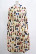 Jane Marple / Little tassel dollsのDayドレス  アイボリー H-25-04-19-003-JM-OP-KB-ZH