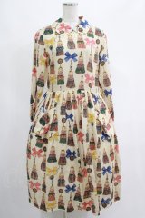 Jane Marple / Little tassel dollsのDayドレス  アイボリー H-25-04-19-003-JM-OP-KB-ZH