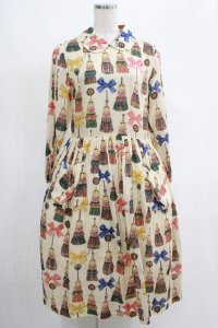 Jane Marple / Little tassel dollsのDayドレス  アイボリー H-25-04-19-003-JM-OP-KB-ZH