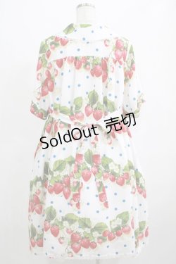 画像3: LIEF / ジューシーストロベリーシャツワンピース XL オフ H-25-04-20-003-LO-OP-NS-ZH