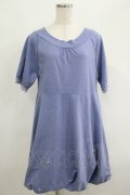 axes femme / パール使いワンピース M ブルー H-25-04-20-034-AX-OP-NS-ZH